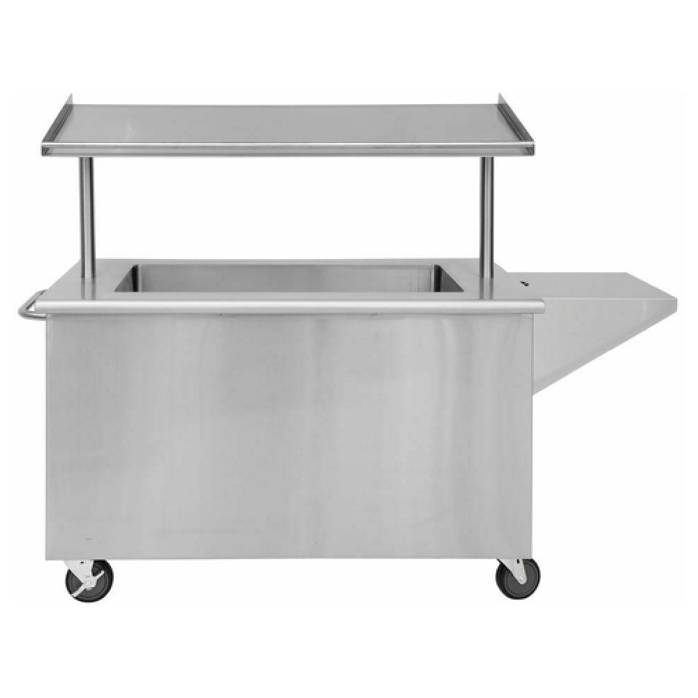 Hubert 16754 - Convenience Cart, 72" X 29-9/10" X 55-3/4"H, Rectangular