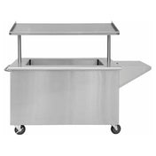 Hubert 16754 - Convenience Cart, 72" X 29-9/10" X 55-3/4"H, Rectangular