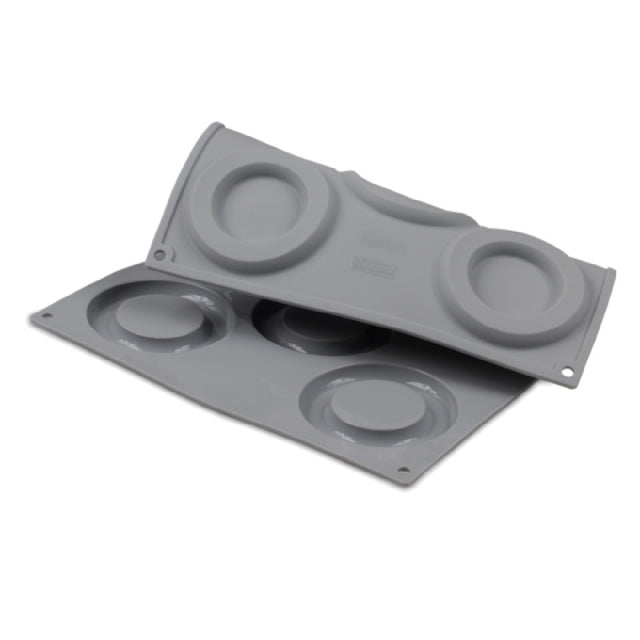 JB Prince MA124 Gourmand Tondo Mold 11-4/5" X 15-3/4" Makes (8) 3-15/16" Round Rings