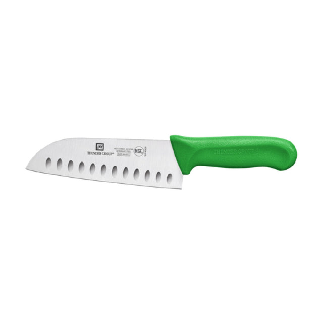 Thunder Group SLKF408GR Santoku Knife 7" Blade Hollow Ground