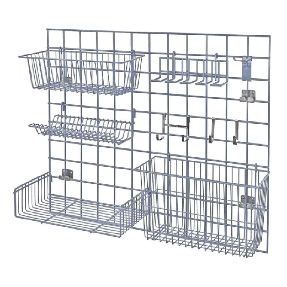 Quantum SGK-3036-1GY Store Grid Light-Duty Kit Includes: (1) 36"W X 30"H Grid Panel