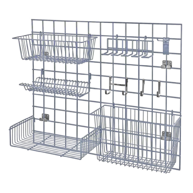 Quantum SGK-3036-1GY Store Grid Light-Duty Kit Includes: (1) 36"W X 30"H Grid Panel
