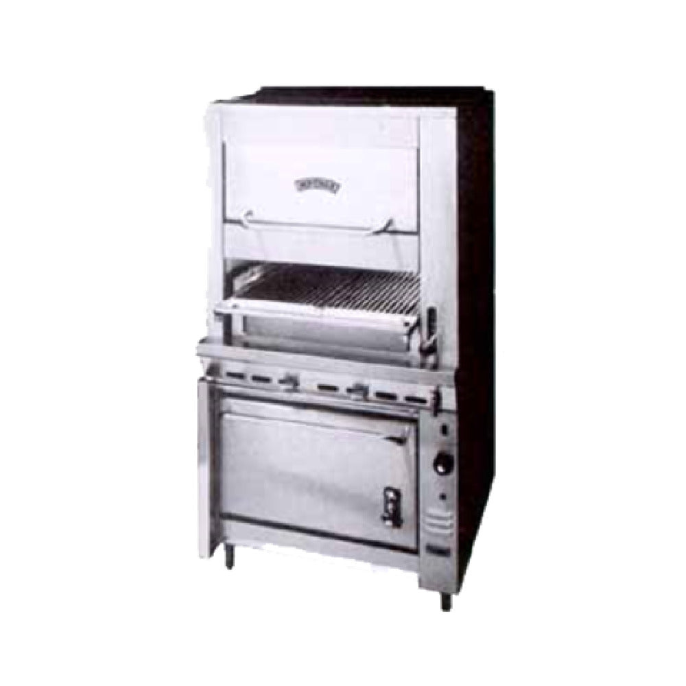 Montague Company V136W36 Legend™ Radiglo Broiler 36" Heavy-duty Range Match Gas