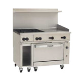 Vulcan 48S-4B24GN - Endurance™ Restaurant Range, Gas, 48"