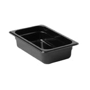 Thunder Group PLPA8142BK Food Pan 1/4 Size 2-1/2" Deep