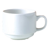 Steelite 9001C331 Stacking Teacup 7.5 Oz 4.125" X 2.5"