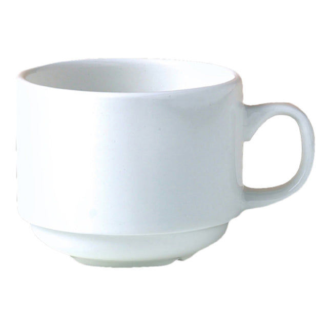 Steelite 9001C331 Stacking Teacup 7.5 Oz 4.125" X 2.5"