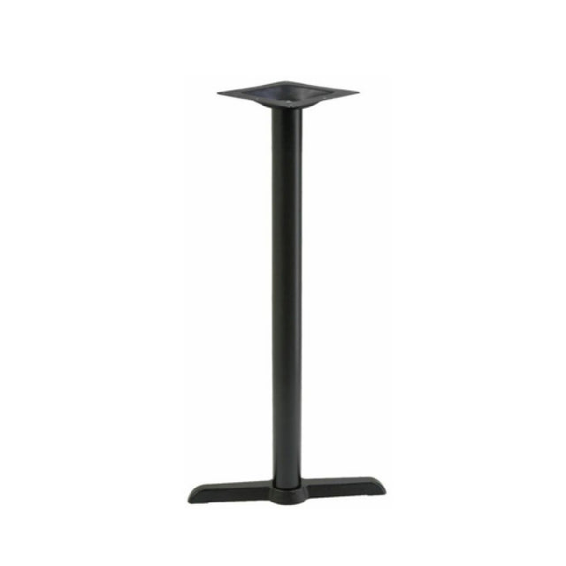 Hubert 32Q-039 - CenPro End Column Table Base, 22", 3" Bar Height Column With Welded Spider