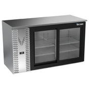 Victory VBBN58HC-F-GS-S - Back Bar Refrigerator, Food Rated, Two-section