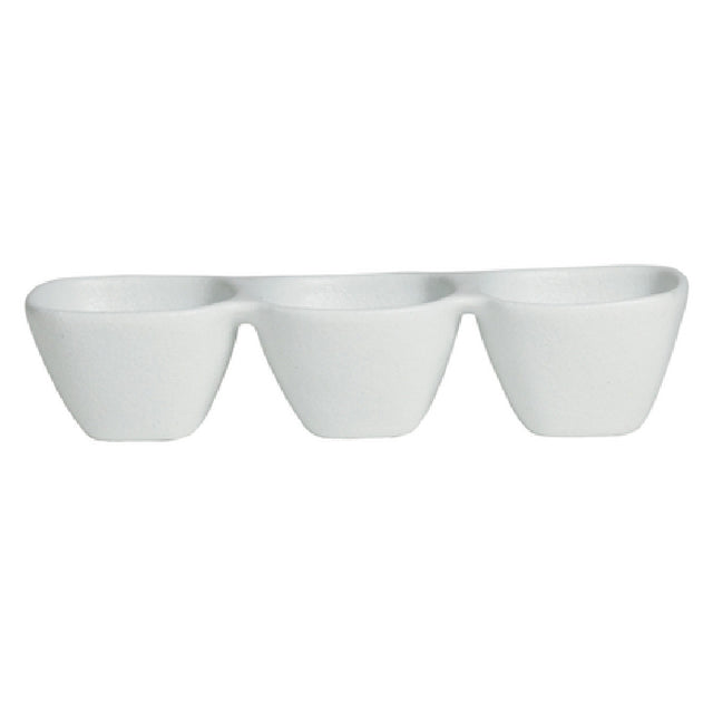 GET Enterprises BS302-MOD Bugambilia® Condiment Bowl 3-division 20-1/4 Oz.