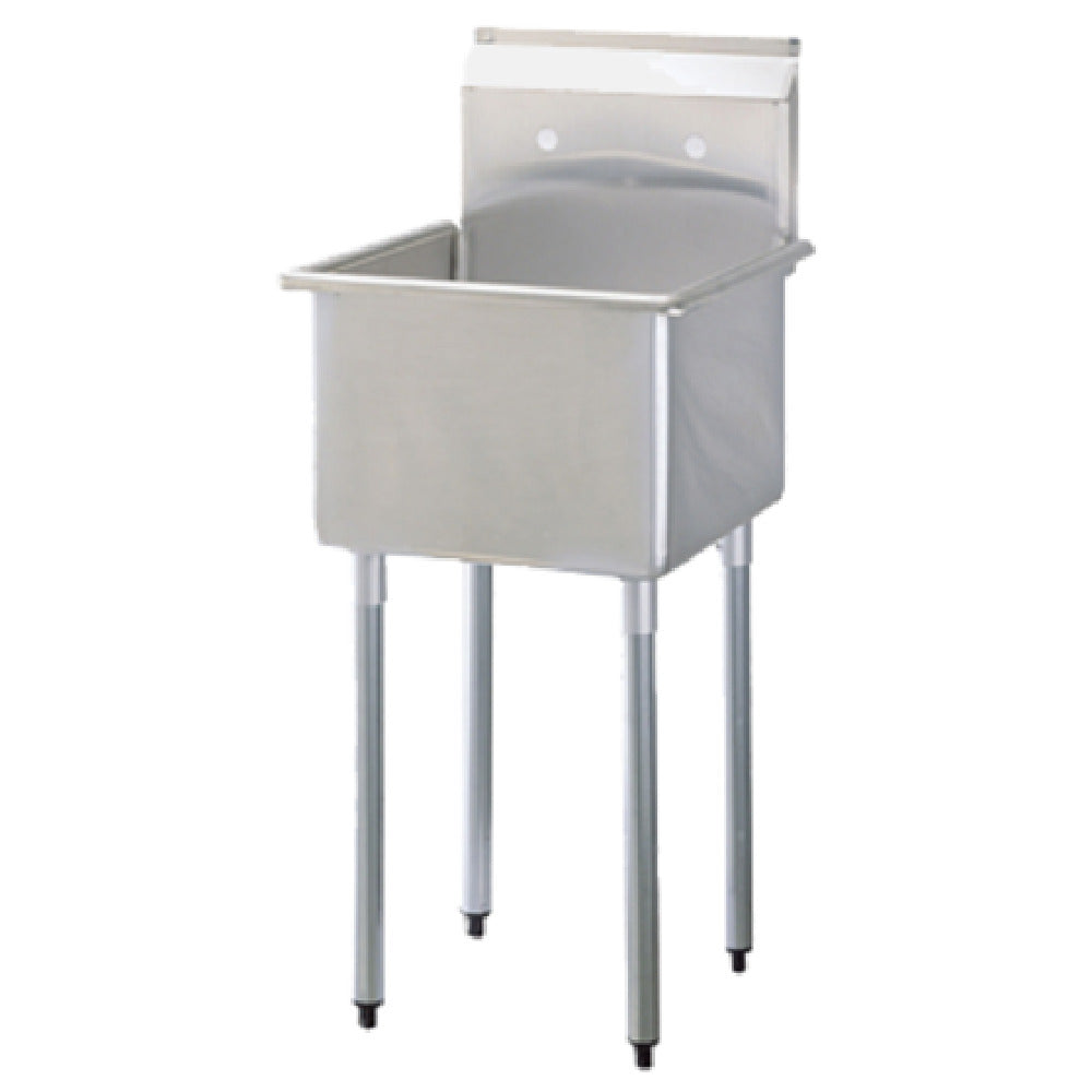 Turbo Air TSA-1-N Prep Sink 1-compartment 18" Wide X 18" Front-to-back