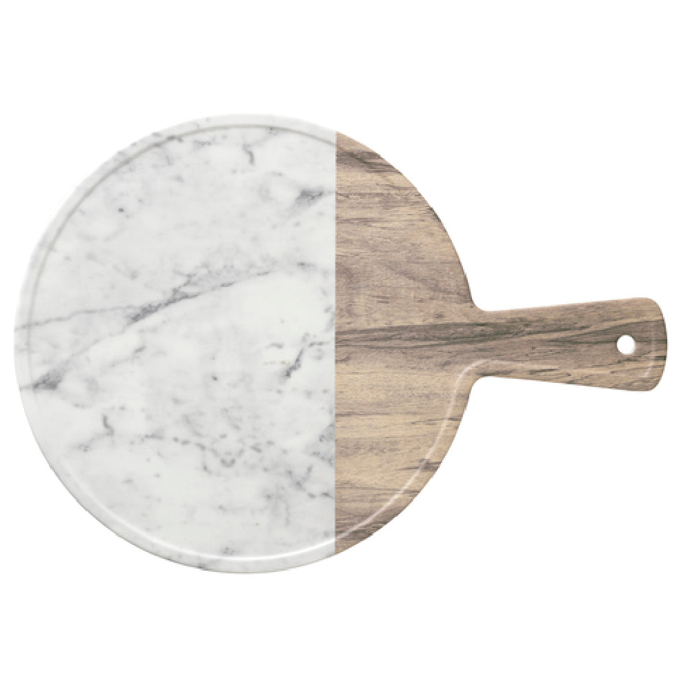 Libbey MWM-12-RH (Formerly World Tableware) Serving Board 12" Dia. X 1/2"H Round
