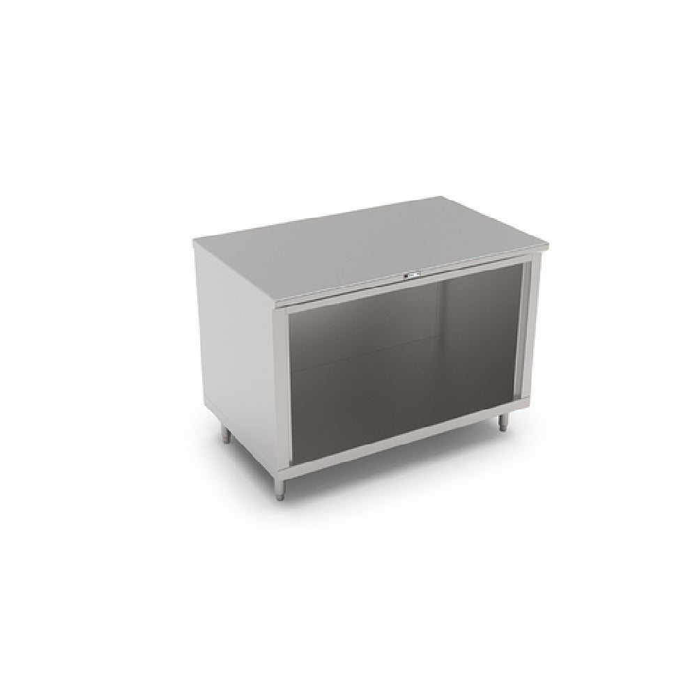 John Boos 4CO4-3048 Work Table Cabinet Base With Open Front 48"W X 30"D