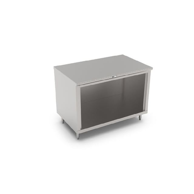 John Boos 4CO4-3048 Work Table Cabinet Base With Open Front 48"W X 30"D