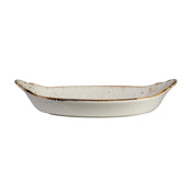 Steelite 11550320 Oval Earred Dish 27.5 Oz 12.0" X 6.5" X 2.5"