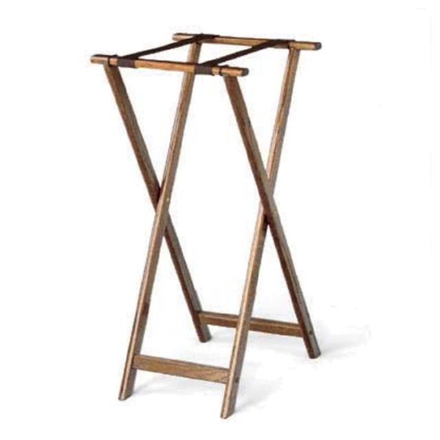 Forbes Industries 6861-LO Tray Stand Solid Oak Extra Tall