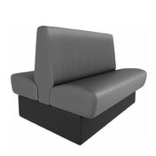 QA Group QAB-CAS-DBL-CHN Cascade Collection Banquette Booth Double Length To Be Specified