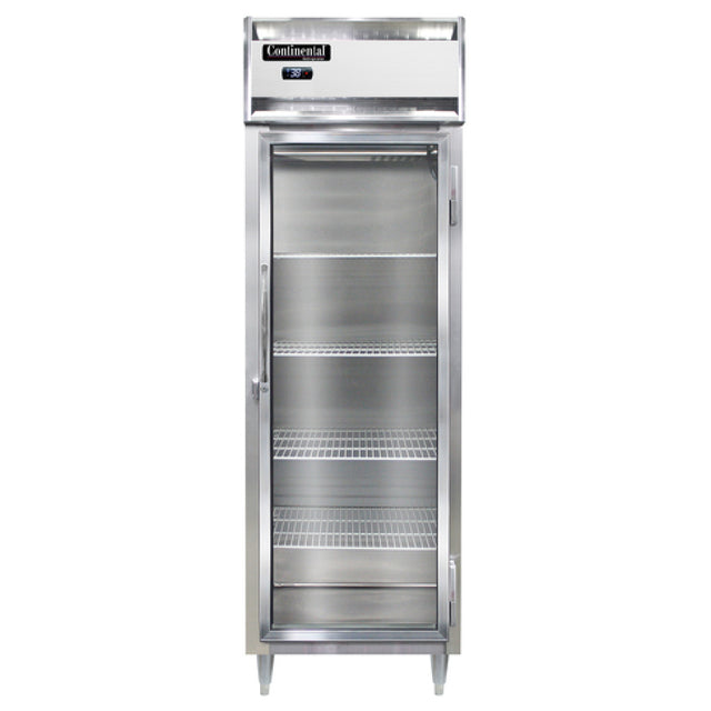 Continental Refrigerator D1RNSSGD Designer Line Refrigerator Reach-in One-section