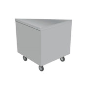 Duke ATU-45SS AeroServ™ Triangle Unit 45 Degree Corner 24-1/2"W X 24-1/2"D X 36"H