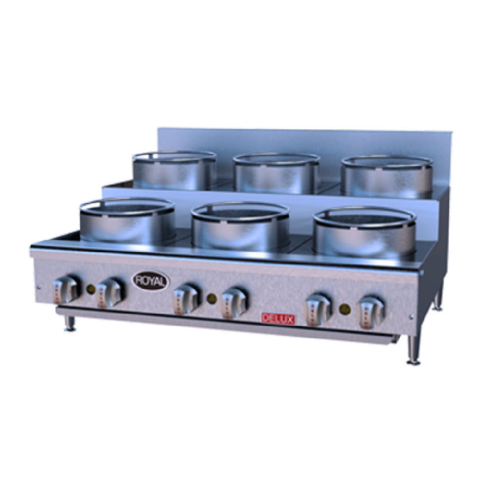 Royal Range Of California ORSU-636_LP Flex-System™ Wok Range Gas Countertop