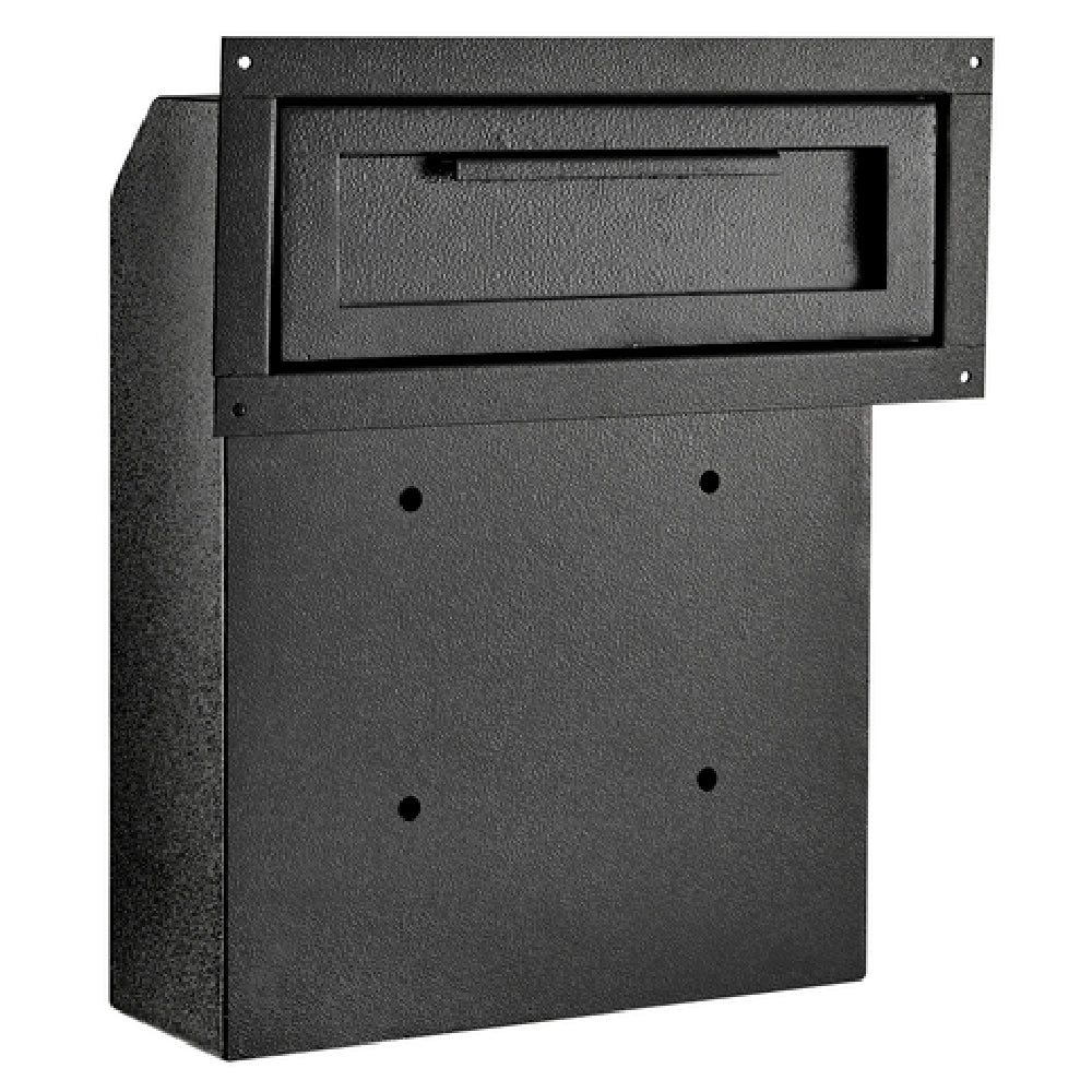 Alpine Industries ADI631-06-BLK Through-The-Door Safe Drop Box 12" X 6" X 15" H