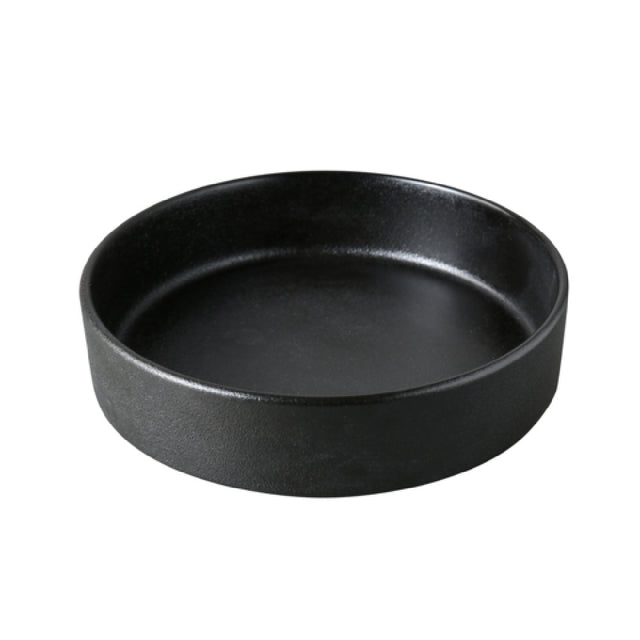 Yanco NB-508 - Noble Black Bowl, 8 1/8" X 2", 35 Oz