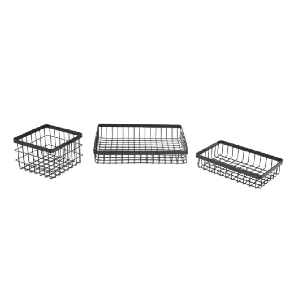 GET Enterprises WB-664-MG Urban Renewal™ Wire Basket 6“ X 6" X 4“ Square