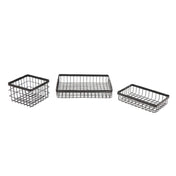 GET Enterprises WB-664-MG Urban Renewal™ Wire Basket 6“ X 6" X 4“ Square