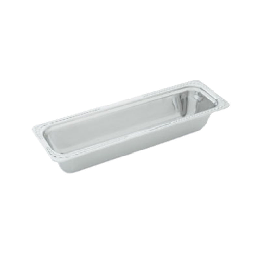 Vollrath 8230920 Miramar™ Decorative Food Pan 1/2 Size Long 20-15/16"W X 6-1/2"D X 4"H
