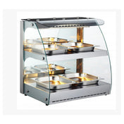 Omcan 43121 (FW-CN-0100-C) Heated Display Case Countertop Full-service