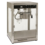 Winco 11087 Benchmark Silver Screen Popcorn Machine Electric Countertop