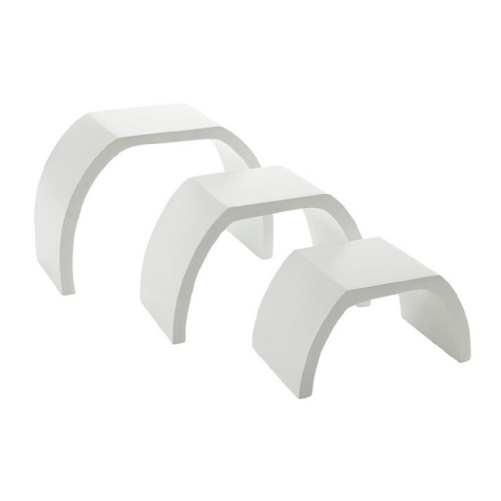 American Metalcraft MWRW3 Riser Wood Arched