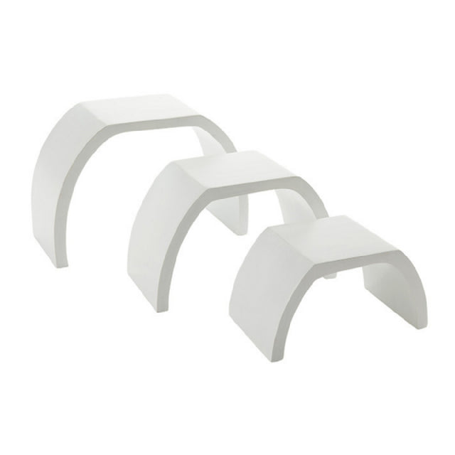 American Metalcraft MWRW3 Riser Wood Arched