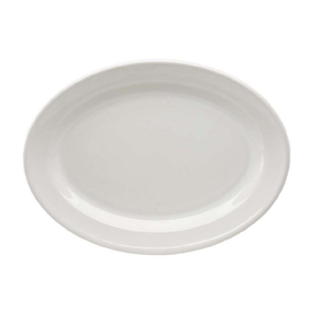 Arc Cardinal FP845 Santa Anita Glacial Oval Platter ['Stoneware']