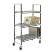 Cambro EXMU244878DRPKG Camshelving Elements XTRA Series Mobile Drying Rack Cart