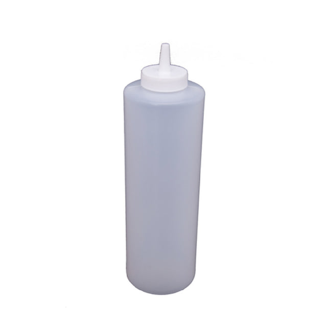 CAC China SQBT-24C Squeeze Bottle 24 Oz. Open Tip And Leak Proof Cap
