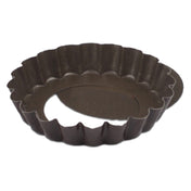 JB Prince M145 4NS Tart Mold 4" Dia. Round