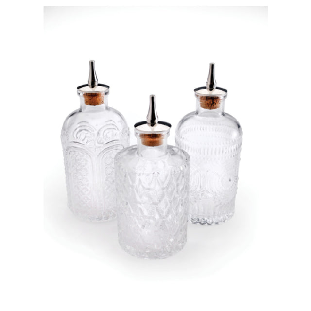 Mercer Culinary M37195 Barfly® Bitters Bottle Set Retro Styling Glass