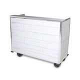 Forbes Industries 3680-5 Summit Outdoor Mobile Bar 28-1/4"W X 61-1/2”L X 48-3/4”H