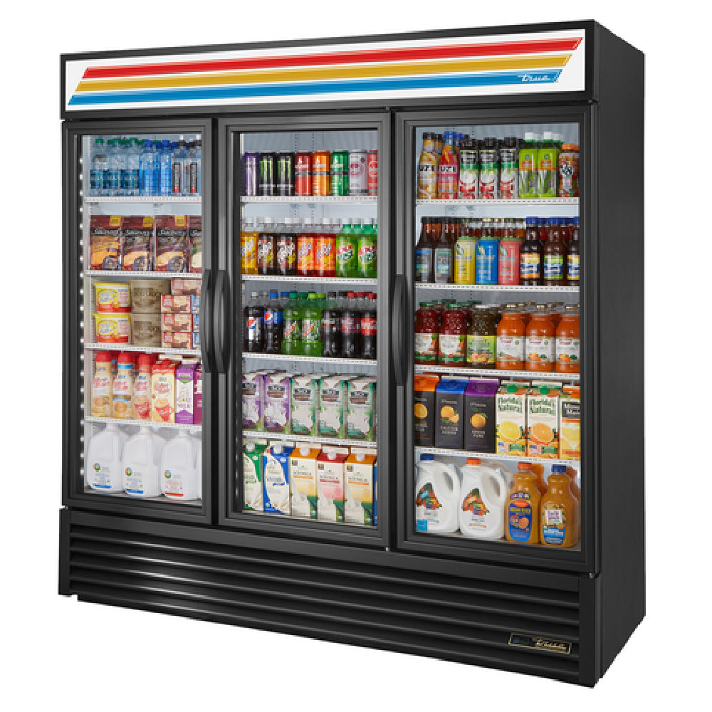 True Refrigeration GDM-72-HC~TSL01_WH Refrigerated Merchandiser Three-section