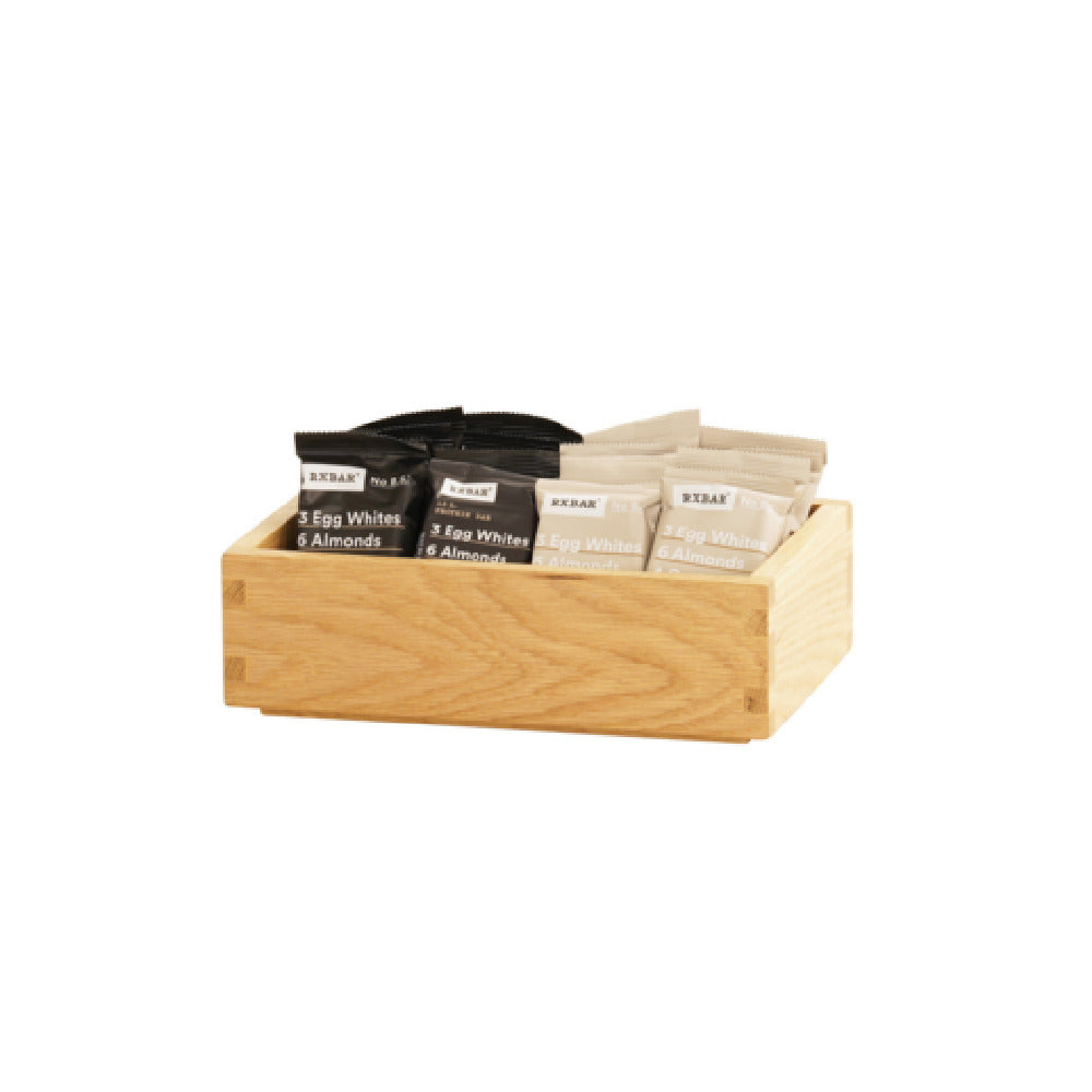 Cal-Mil 23842-3-21 Sydney Box 6.5"W X 10"D X 3"H Oak