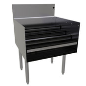Glastender LDB-24 Underbar Liquor Steps Free Standing 24"W X 24"D (aligns With 24" Deep Units Without Speed Rail)