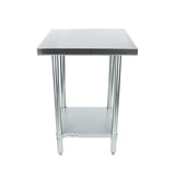 Empura EWT2424 - Work Table, 24"W X 24"D X 35"H, Economy Duty