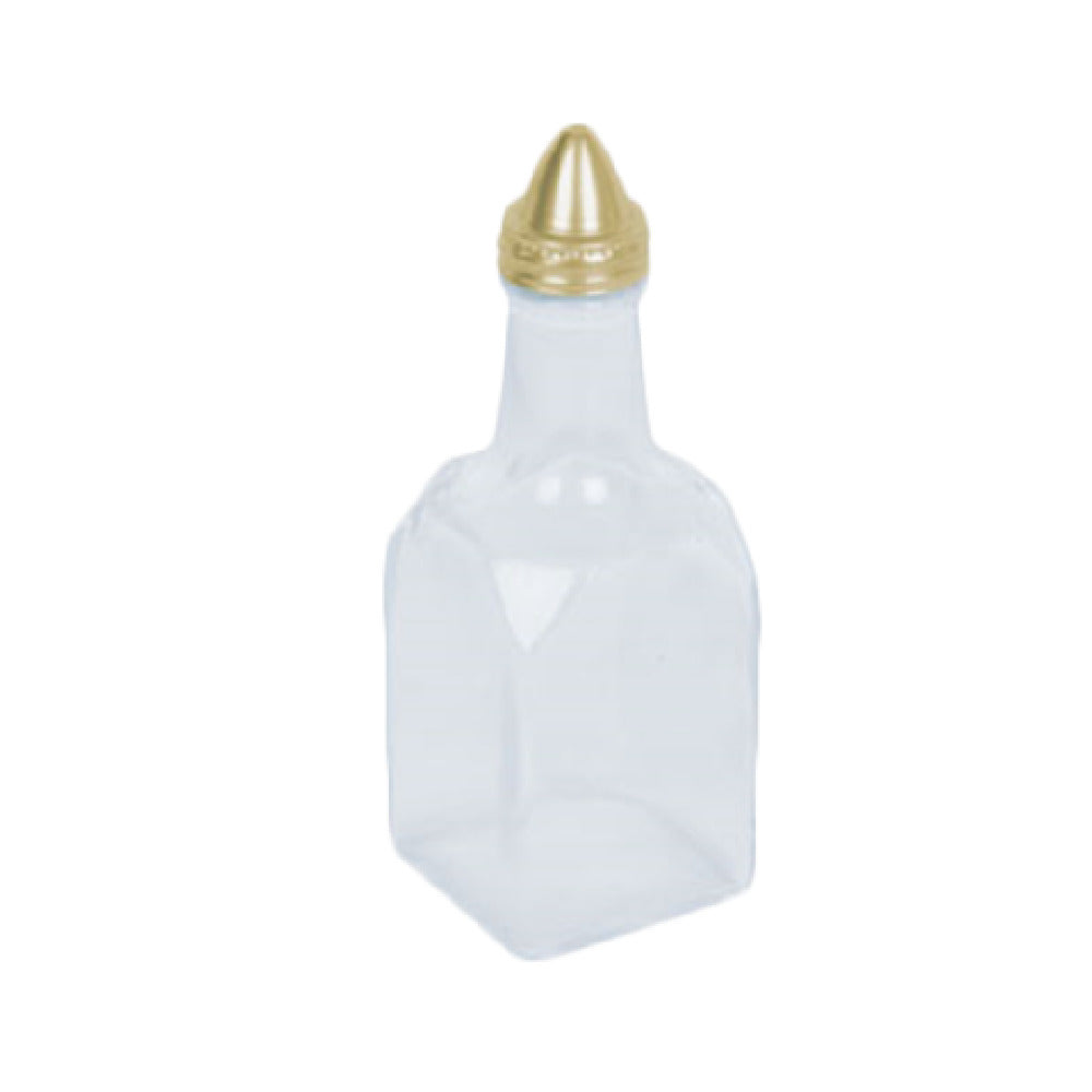Thunder Group GLTWOC206 Oil & Vinegar Cruet 6 Oz. Capacity Square