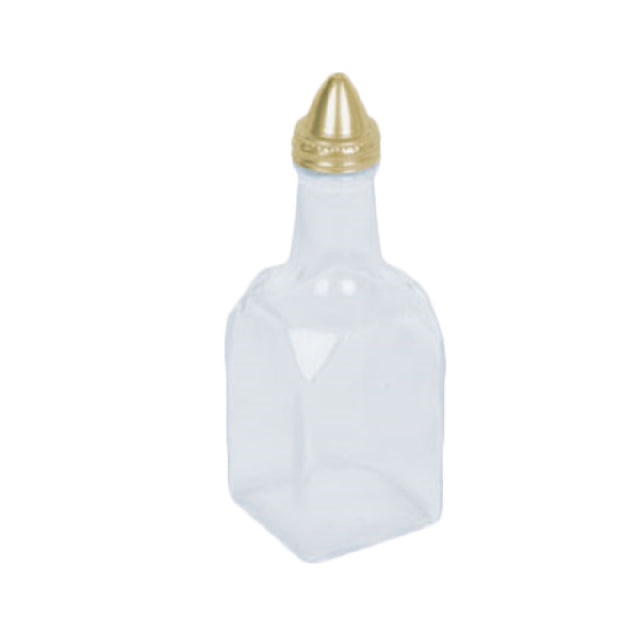 Thunder Group GLTWOC206 Oil & Vinegar Cruet 6 Oz. Capacity Square