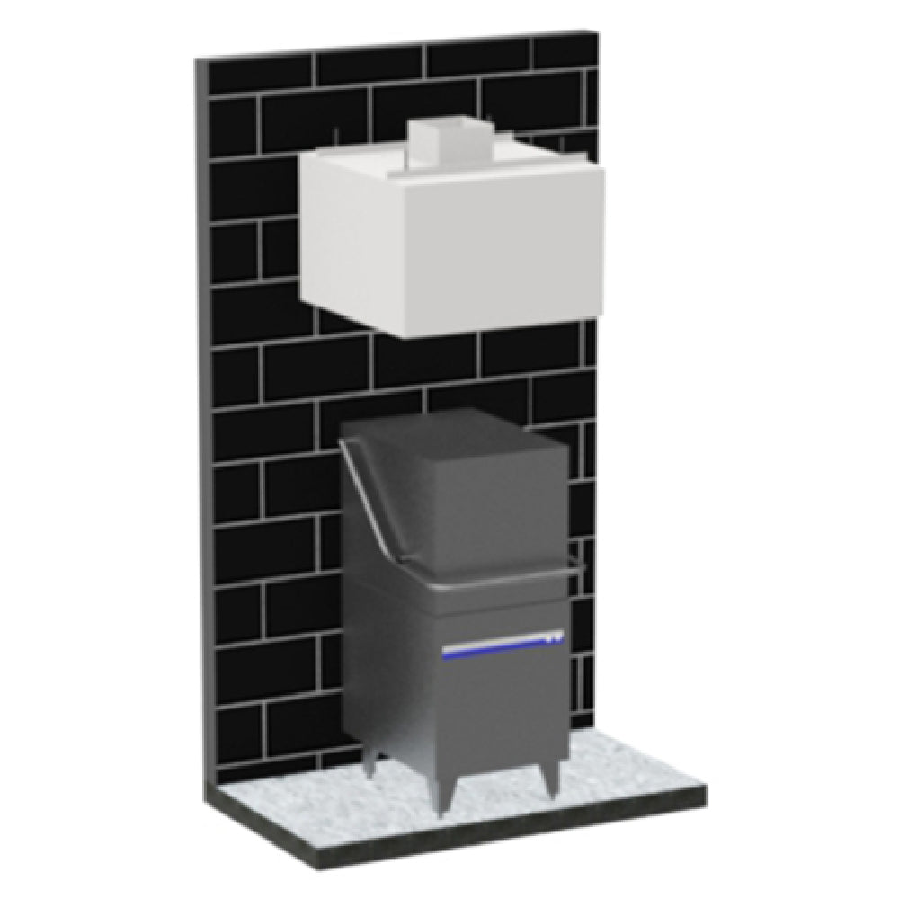 Avtec SSA-DISH48084 - SimpleSpec Dishwasher Canopy Hood, Type II, Ceiling Mount