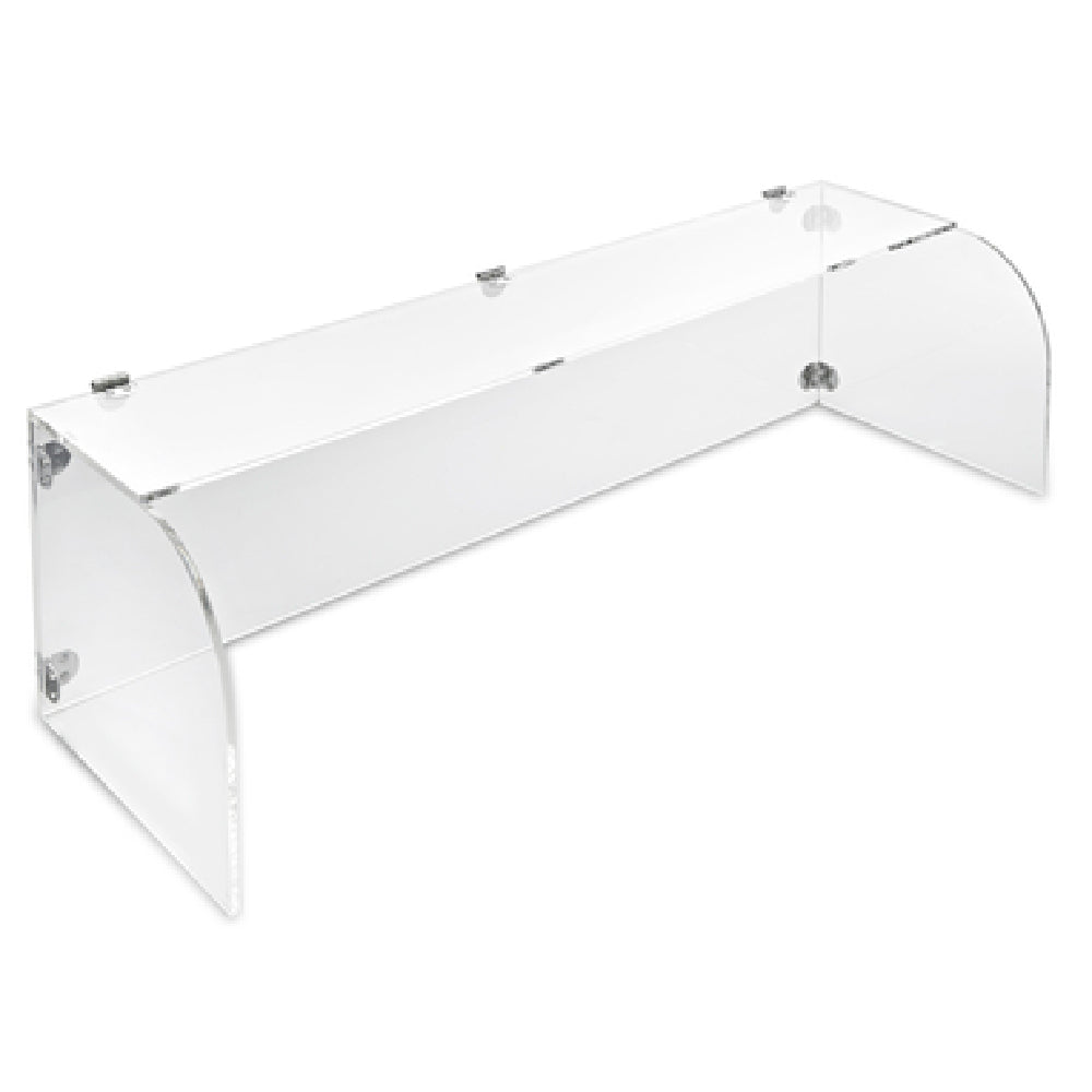 Bon Chef 90110-48 Sneeze Guard 48"L X 12"W X 13"H With Over Shelf