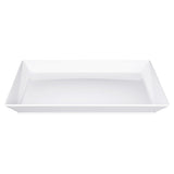 GET Enterprises M1512B-W Elite Global Solutions Serving Platter 15"L X 12"W X 1-1/2"H With Bump