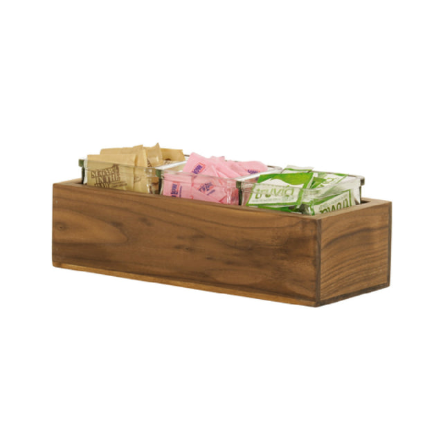 Cal-Mil 23183-3-78 Sydney Jar Display 12.75"W X 5"D X 7.5"H Rectangular