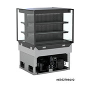 Structural Concepts NE3627RSSV2 Reveal® Self-Service Refrigerated Dual Sided Slide In Counter Case